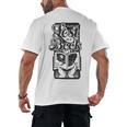 Lost In a Book Men's Back Print T-Shirt