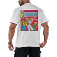 Marvel Universe Classic Dazzler Vintage Comic Book Cover Men's Back Print T-Shirt