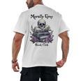 Morally Grey Book Club Gothic Vintage Style Men's Back Print T-Shirt Morally Grey Book Club Gothic Vintage Style Men's Back Print T-Shirt