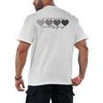 Morally Grey Is My Favorite Color Books Love Bookish Men's Back Print T-Shirt