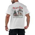 North Pole Book Club Book Lover Bookish Bookworm Christmas Men's Back Print T-Shirt North Pole Book Club Book Lover Bookish Bookworm Christmas Men's Back Print T-Shirt