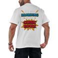 It Is Not Hoarding If It's Comic Books Collector Tee Premium Tri-Blend Men's Back Print T-Shirt