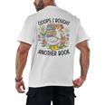 Oops I Bought Another Book Goose Men's Back Print T-Shirt