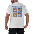Paw Patrol Year Book Men's Back Print T-Shirt