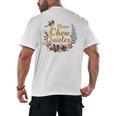 Please Chew Quieter Sarcastic Introvert Humor Men's Back Print T-Shirt Please Chew Quieter Sarcastic Introvert Humor Men's Back Print T-Shirt