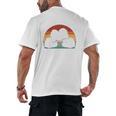 Published Author Book Writer Book Writing Novelist Premium Tri-Blend Men's Back Print T-Shirt