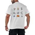 Read Book Characters I Can Do Hard Things Back To School Men's Back Print T-Shirt Read Book Characters I Can Do Hard Things Back To School Men's Back Print T-Shirt