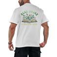 Read Books Be Kind Book Reader Book Nerd Book Reading Lover Premium Tri-Blend Men's Back Print T-Shirt