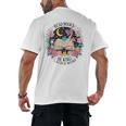 Read Books Be Kind Stay Weird Dragon Men's Back Print T-Shirt