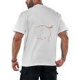Read Books Be Weird Stay Feral Opossum Men's Back Print T-Shirt