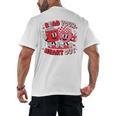 Read Your Heart Out Valentine's Day Retro Teacher Bookish Men's Back Print T-Shirt