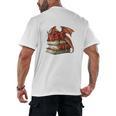 I Read Because Roasting People Is Frowned Upon Dragon Book Premium Tri-Blend Men's Back Print T-Shirt I Read Because Roasting People Is Frowned Upon Dragon Book Premium Tri-Blend Men's Back Print T-Shirt