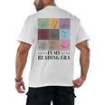 In My Reading Era Bookish Book Lover Book Reader Men's Back Print T-Shirt In My Reading Era Bookish Book Lover Book Reader Men's Back Print T-Shirt