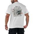There's No Such Thing As Too Many Book Men's Back Print T-Shirt