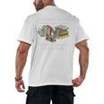 I Rescue Book Trapped In The Bookstore I'm Not A Hoarder Premium Tri-Blend Men's Back Print T-Shirt I Rescue Book Trapped In The Bookstore I'm Not A Hoarder Premium Tri-Blend Men's Back Print T-Shirt
