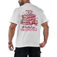 Retro Groovy Valentine Men Women Kid Tees By Emily All Booked For Valentines Book Reading Bookworm Nerdy Men's Back Print T-Shirt Retro Groovy Valentine Men Women Kid Tees By Emily All Booked For Valentines Book Reading Bookworm Nerdy Men's Back Print T-Shirt