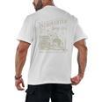 Retro Proud Anti Social Member Of Introverted Book Club Premium Tri-Blend Men's Back Print T-Shirt Retro Proud Anti Social Member Of Introverted Book Club Premium Tri-Blend Men's Back Print T-Shirt