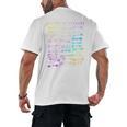 Return To Library Card Book Due Date Bookish Rainbow Reading Men's Back Print T-Shirt Return To Library Card Book Due Date Bookish Rainbow Reading Men's Back Print T-Shirt