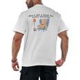 She's Got A Book For Every Situation Men's Back Print T-Shirt