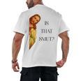 Is That Smut Jesus Book Spicy Smutty Books Men's Back Print T-Shirt