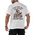 Smut Reader Spicy Romance Look Better Bent That Over A Book Men's Back Print T-Shirt Smut Reader Spicy Romance Look Better Bent That Over A Book Men's Back Print T-Shirt