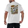 Softball Outfielder Best Traits Brave Retro Comic Book Art Premium Tri-Blend Men's Back Print T-Shirt Softball Outfielder Best Traits Brave Retro Comic Book Art Premium Tri-Blend Men's Back Print T-Shirt