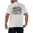 My Summer Is All Booked Book Reading Summer Reading For Men Women Men's Back Print T-Shirt My Summer Is All Booked Book Reading Summer Reading For Men Women Men's Back Print T-Shirt