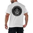Tale As Old As Time Book Club Rose Men's Back Print T-Shirt Tale As Old As Time Book Club Rose Men's Back Print T-Shirt