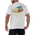 Like Thick Books Cant Lie Happiness Reading Positive Men's Back Print T-Shirt Like Thick Books Cant Lie Happiness Reading Positive Men's Back Print T-Shirt