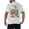 Thrifting Goose Vintage Fashion Book Lover Men's Back Print T-Shirt Thrifting Goose Vintage Fashion Book Lover Men's Back Print T-Shirt
