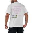 Tomorrow Is Fresh Anne Of Green Gables Book Quote Shirt Premium Tri-Blend Men's Back Print T-Shirt Tomorrow Is Fresh Anne Of Green Gables Book Quote Shirt Premium Tri-Blend Men's Back Print T-Shirt
