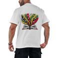 History Education Is Freedom Books Black History Premium Tri-Blend Men's Back Print T-Shirt History Education Is Freedom Books Black History Premium Tri-Blend Men's Back Print T-Shirt