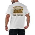 History Honoring Past Inspiring The Future Book Men's Back Print T-Shirt History Honoring Past Inspiring The Future Book Men's Back Print T-Shirt