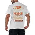 I Used To Be a People Person Antisocial Introvert Premium Men's Back Print T-Shirt