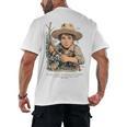 Vintage Children's Books The Adventures Of Tom Sawyer 1876 Men's Back Print T-Shirt Vintage Children's Books The Adventures Of Tom Sawyer 1876 Men's Back Print T-Shirt
