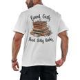 Vintage Fantasy Romance Lover Good Girls Read Dirty Books Men's Back Print T-Shirt Vintage Fantasy Romance Lover Good Girls Read Dirty Books Men's Back Print T-Shirt