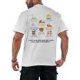 I Will Read Books On A Boat And Everywhere Reading Teachers Men's Back Print T-Shirt