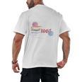 A Woman Cannot Survive On Books Alone She Also Needs Yarn Premium Men's Back Print T-Shirt