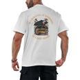 In A World Full Of Bookworms Be A Book Dragon Book Lover Men's Back Print T-Shirt