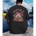 13th Birthday Chapter 13 Birthday Shirt Girls Book Lover Men's Back Print T-Shirt