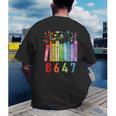 8647 Equal Rights Book Flower Trump Women Rights Feminist Men's Back Print T-Shirt 8647 Equal Rights Book Flower Trump Women Rights Feminist Men's Back Print T-Shirt
