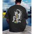 Astronaut Reading Book Space Galaxy Bookworm Men Women Kids Men's Back Print T-Shirt Astronaut Reading Book Space Galaxy Bookworm Men Women Kids Men's Back Print T-Shirt