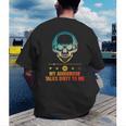 Audiobook Reader Smut Book My Audiobooks Talks Dirty To Me Men's Back Print T-Shirt Audiobook Reader Smut Book My Audiobooks Talks Dirty To Me Men's Back Print T-Shirt