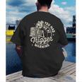 Banned Book Reading Bookish You Had Me At Trigger Warning Men's Back Print T-Shirt