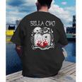 Bella Ciao Goodbye Beautiful Skull Book Of Dark Magic Occult Men's Back Print T-Shirt Bella Ciao Goodbye Beautiful Skull Book Of Dark Magic Occult Men's Back Print T-Shirt