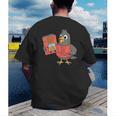 This Is My Book Character Costume- Pigeon Kids Reading Men's Back Print T-Shirt This Is My Book Character Costume- Pigeon Kids Reading Men's Back Print T-Shirt