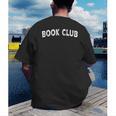 Book Club Men's Back Print T-Shirt Book Club Men's Back Print T-Shirt