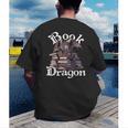 Book Dragon Book Lover Bookworm Book Reader Librarian Men's Back Print T-Shirt Book Dragon Book Lover Bookworm Book Reader Librarian Men's Back Print T-Shirt