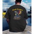 Book Dragon Mark Minson's Books Men's Back Print T-Shirt