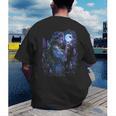 Book Fantasy Art Beautiful Elf Princess Fairy Men's Back Print T-Shirt